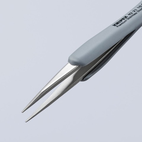 Premium Stainless Steel Precision Tweezers-Pointed Tips-ESD