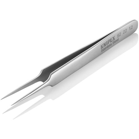 Stainless Steel Gripping Tweezers-Needle Point Tips | 92 22 12