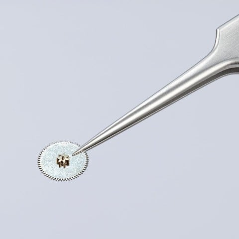 Stainless Steel Gripping Tweezers-Needle Point Tips | 92 22 12