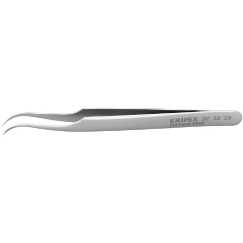 Stainless Steel Gripping Tweezers--35° Angled-Needle Point Tips | 92 32 29