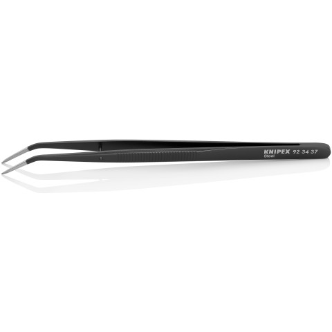 Steel Gripping Tweezers--25° Angled-Pointed Tips | 92 34 37