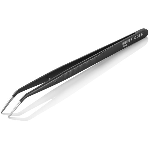 Steel Gripping Tweezers--25° Angled-Pointed Tips | 92 34 37