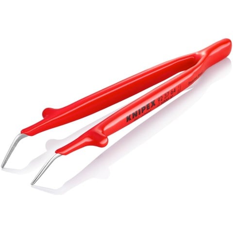 Stainless Steel GrippingTweezers--30°Angled-1000V Insulated | 92 37 64