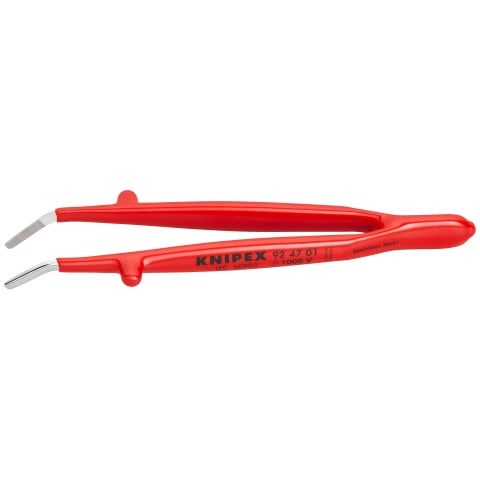 Stainless Steel Gripping-30°Angled Tweezers-1000V Insulated | 92 47 01