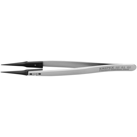 Premium Stainless Steel Gripping Tweezers-Replaceable Tips