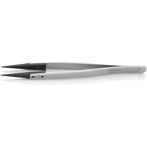 Premium Stainless Steel Gripping Tweezers-Pointed Tips | 92 81 05