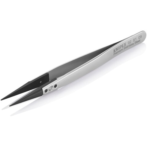 Premium Stainless Steel Gripping Tweezers-Pointed Tips | 92 81 05