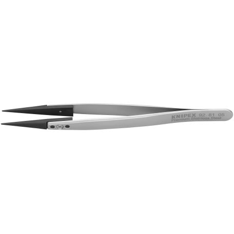 Premium Stainless Steel Gripping Tweezers-Pointed Tips | 92 81 05