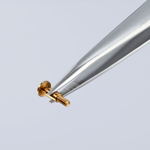 Stainless Steel Gripping Tweezers-Blunt Tips | 92 84 18