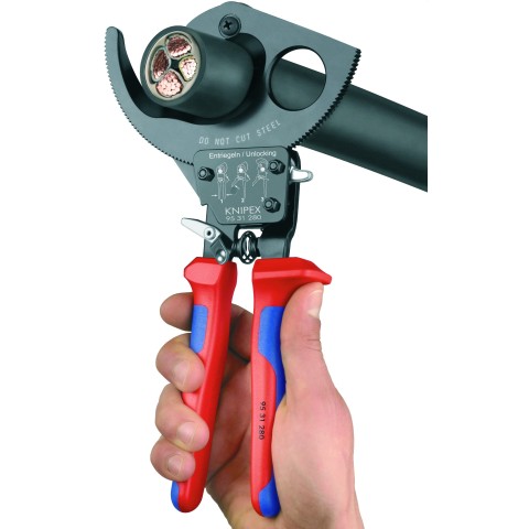 Ratcheting Cable Cutters | KNIPEX Tools