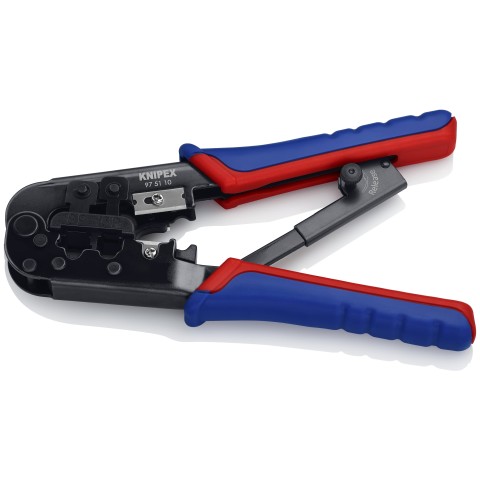 Crimping Pliers-For 6 and 8 Pole Western Plug Type | KNIPEX