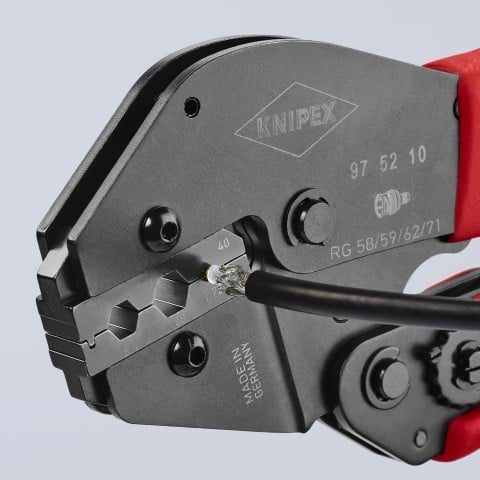 Crimping Pliers For COAX, BNC and TNC Connectors | 97 52 10