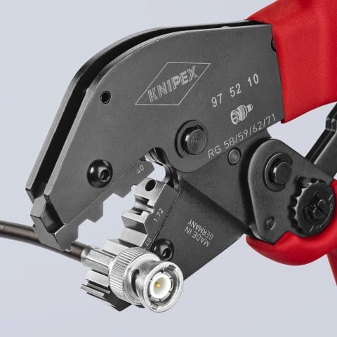Crimping Pliers For COAX, BNC and TNC Connectors | 97 52 10