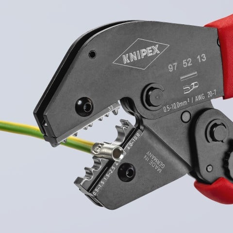 Crimping Pliers For Non-insulated Crimp Terminals, Tube and Compression Cable Lugs | 97 52 13