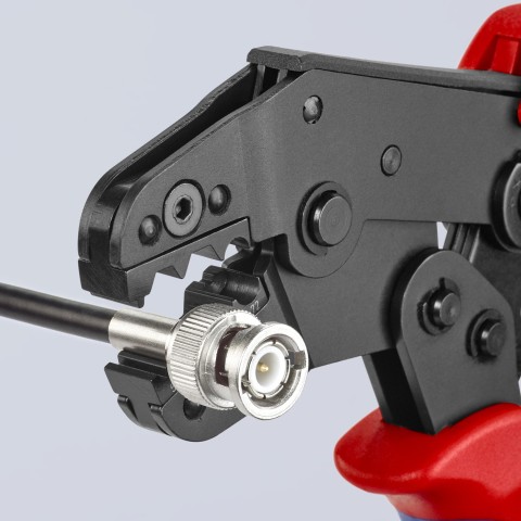 Crimping Pliers for COAX, BNC and TNC Connectors RG 58/59/62/71