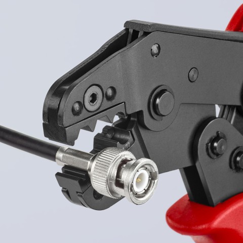 Crimping Pliers for COAX, BNC and TNC Connectors RG 58/59/62/71