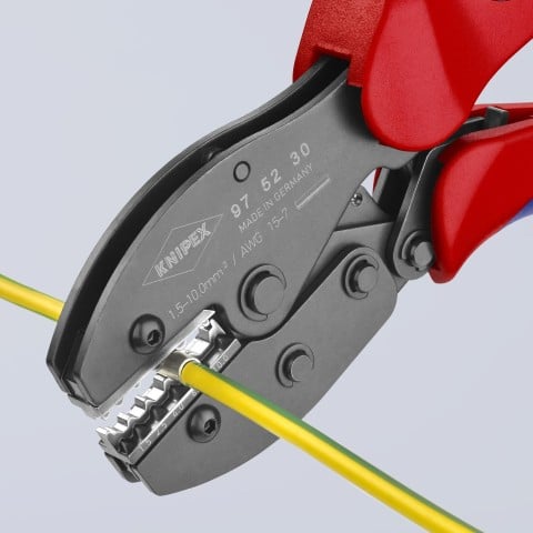 KNIPEX PreciForce® Crimping Pliers For Non-Insulated Crimp Connectors | 97 52 30