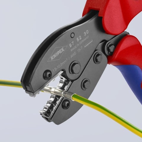 KNIPEX PreciForce® Crimping Pliers For Non-Insulated Crimp Connectors | 97 52 30