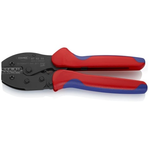 KNIPEX PreciForce® Crimping Pliers For Non-insulated Crimp Terminals, Tube and Compression Cable Lugs | 97 52 33