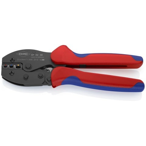 KNIPEX PreciForce® Crimping Pliers For Insulated Terminals, Plug Connectors and Butt Connectors | 97 52 36