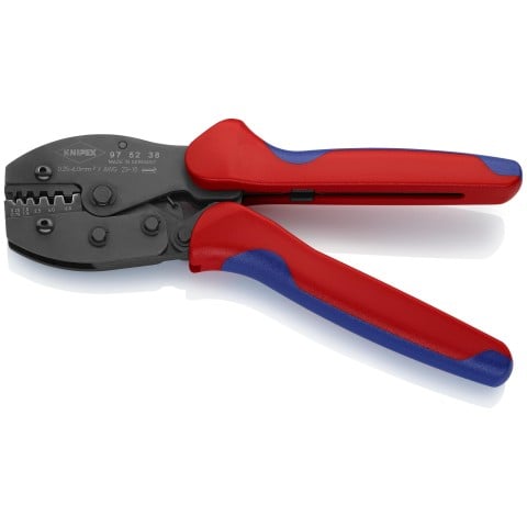 KNIPEX PreciForce® Crimping Pliers For Insulated and Non-Insulated Wire Ferrules | 97 52 38