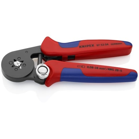 Self-Adjusting Crimping Pliers For Wire Ferrules | 97 53 04