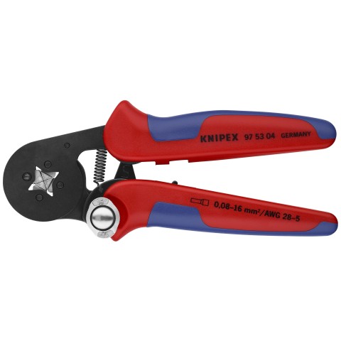 Self-Adjusting Crimping Pliers For Wire Ferrules | KNIPEX Tools