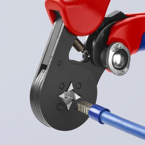 Self-Adjusting Crimping Pliers For Wire Ferrules | 97 53 04