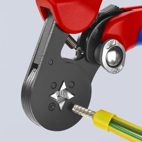 Self-Adjusting Crimping Pliers For Wire Ferrules | 97 53 04