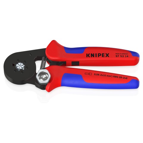 Self-Adjusting Crimping Pliers For Wire Ferrules | KNIPEX Tools