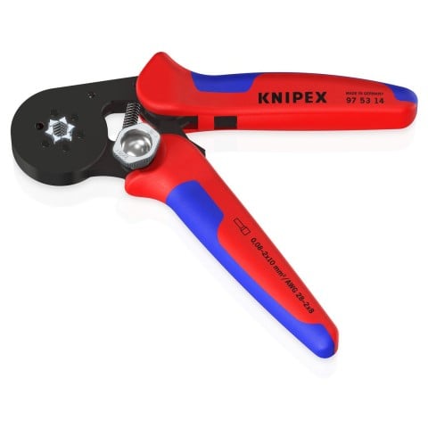 Self-Adjusting Crimping Pliers For Wire Ferrules | 97 53 14