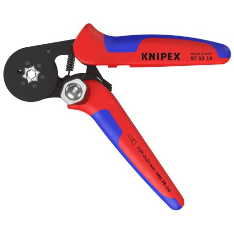 Ratchet Crimping Tool For Insulated Terminals & Wire Ferrules (with 10 Pieces)