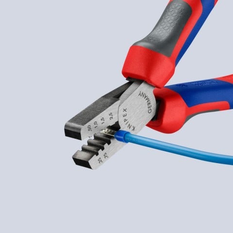 Crimping Pliers for Wire Ferrules | 97 62 145 A