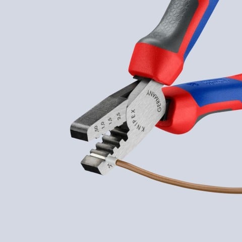 Crimping Pliers for Wire Ferrules | 97 62 145 A