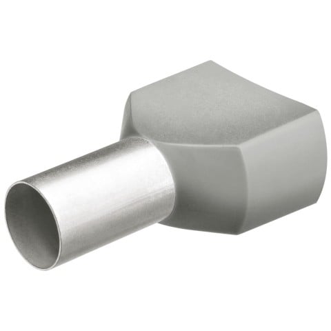 18 AWG (0.75 mm²) Twin Wire End Ferrule With Collar | 97 99 371