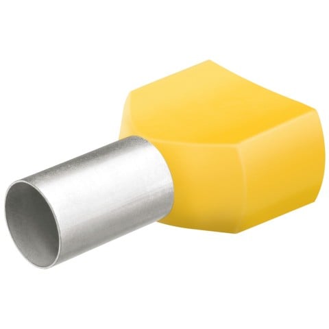 10 AWG (6.0 mm²) Twin Wire End Ferrule With Collar | 97 99 376
