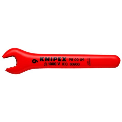 Open End Wrench-1000V Insulated, 9 mm | 98 00 09