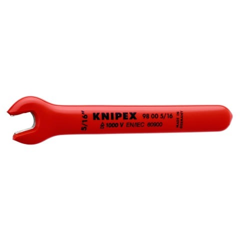 Open End Wrench-1000V Insulated, 5/16" | 98 00 5/16"