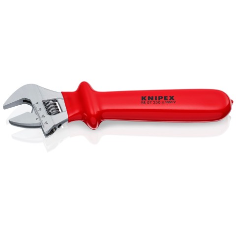 Adjustable Wrench-1000V Insulated | KNIPEX Tools