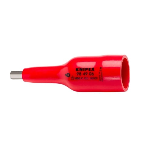 1/2" Drive 6 mm Hex Socket-1000V Insulated | 98 49 06