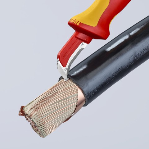 Dismantling Knife-1000V Insulated | KNIPEX Tools