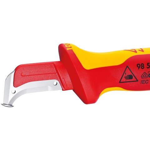 Amazon.co.jp: クニペックス KNIPEX 9855 絶縁ケーブルナイフ