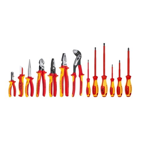 13 Pc Electricians' Set In Tool Roll-1000V Insulated | 9K 00 80 03 US
