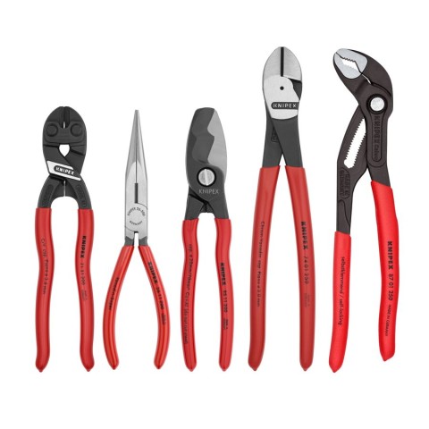2 Pc Mini Pliers in Belt Pouch - Cobra® and High Leverage 2 Pc Mini Pliers in Belt Pouch - Cobra® and High Leverage