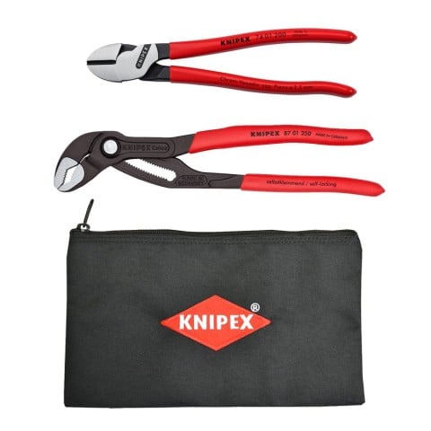 2 Pc Cobra® and Diagonal Cutters Set with Keeper Pouch | 9K 00 80 124 US
