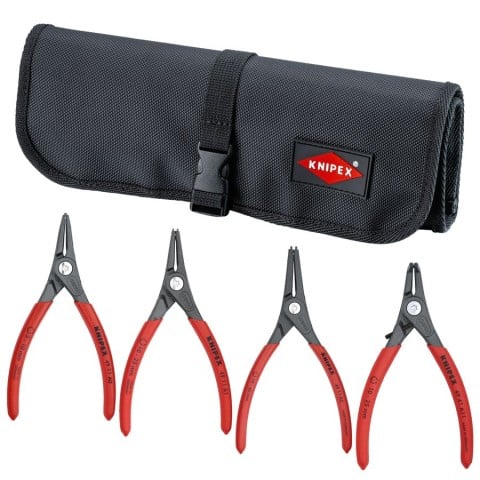 4 Pc External Precision Snap Ring Set in Tool Roll | 9K 00 80 50 US
