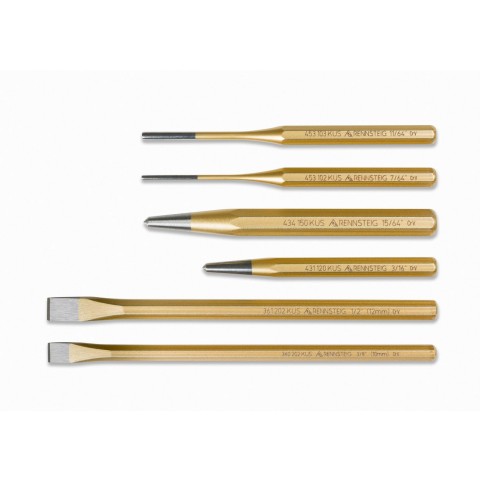 6 Pc Punch and Chisel Set | 9R 400 006
