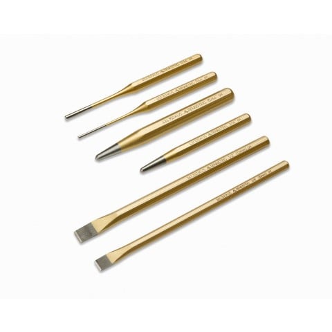 6 Pc Punch and Chisel Set | KNIPEX Tools