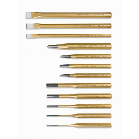 12 Pc Punch and Chisel Set | KNIPEX Tools