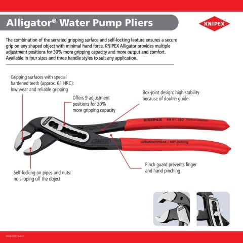 Alligator® Water Pump Pliers | 88 05 250